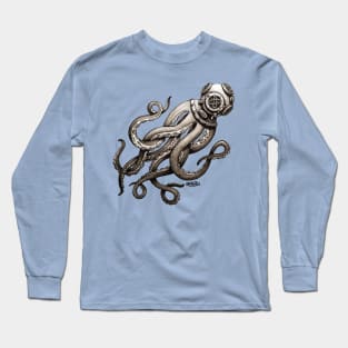 Diver / Squid-1 Long Sleeve T-Shirt